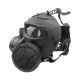 Маска защитная Skull Anti-Bio Style М10 BK (с вентиляторами) черная